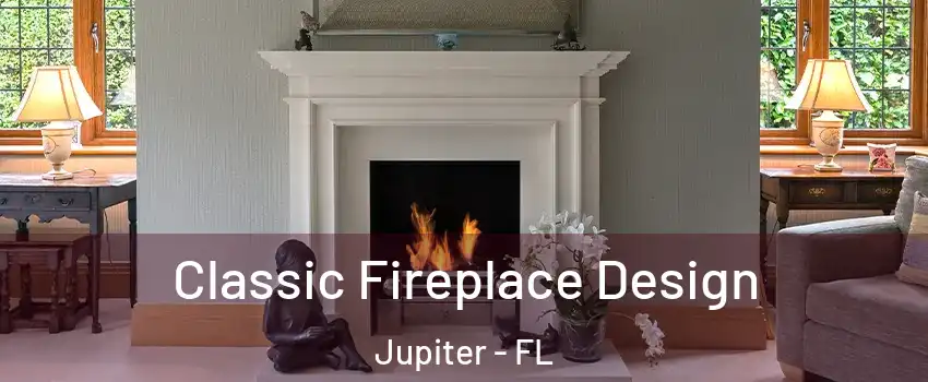  Classic Fireplace Design Jupiter - FL