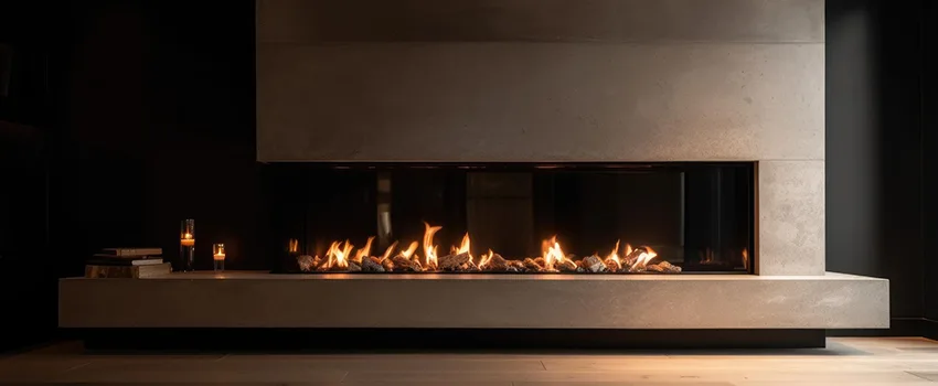 Gas Fireplace Ember Bed Design Services in Jupiter, Florida